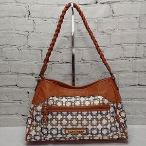 ROSETTI SHOULDER BAG INTERLOCKING SQUARE BRAIDED STRAP